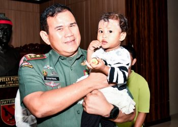 Pangdam Pattimura Minta Para Dansat dan Kabalak Jadi Orang Tua Asuh Anak Stunting