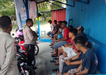 H-18 Menjelang Pencoblosan, Polda Maluku Intensif temui masyarakat Ajak Jaga Kamtibmas