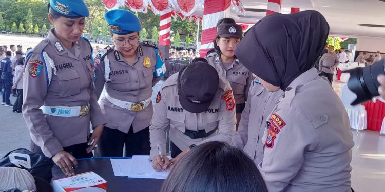Polda Maluku Gelar Pemeriksaan Urin Rutin Antisipasi Penyalahgunaan Narkoba