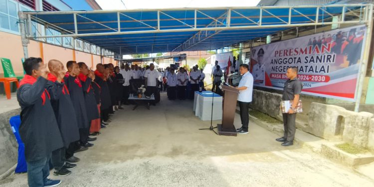 Sembilan Saniri Negeri Hatalai Masa Bakti 2024-2030 Dilantik, Ini Kata PJ Walikota Ambon