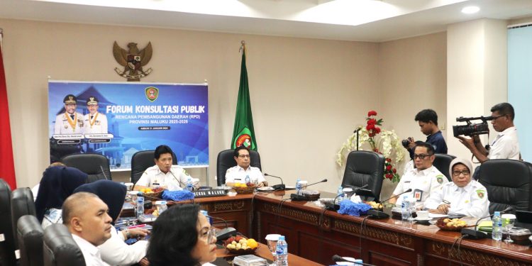 Bappeda Maluku Gelar Forum Konsultasi Publik RPD Tahun 2025-2026