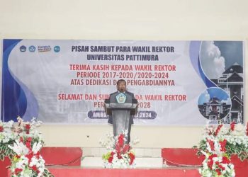 Tujuh Wakil Rektor dan Pimpinan Pascasarjana Unpatti Dilantik