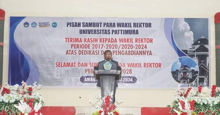 Tujuh Wakil Rektor dan Pimpinan Pascasarjana Unpatti Dilantik