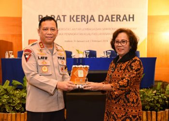 Rakerda Kanwil BPN Maluku, Kapolda: Berantas Semua Mafia Tanah