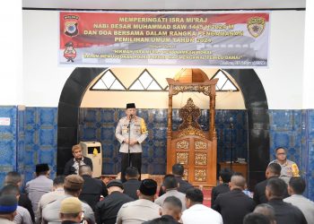 Polda Maluku Peringati Isra Mi’raj dan Doa Bersama Jelang Pengamanan Pemilu 2024