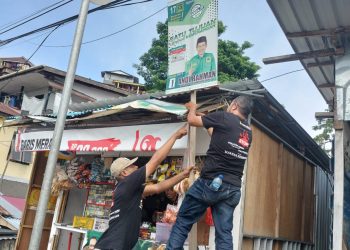 Memasuki Masa Tenang, Sejumlah APK di Ambon Dicopot