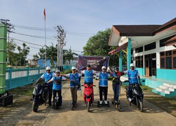 PLN UIW MMU Resmikan Komunitas Kendaraan Listrik Pertama di Tanimbar