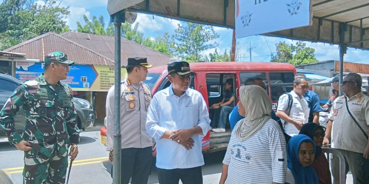 PJ Walikota dan Forkopimda Ambon Pantau Sejumlah TPS