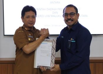 Pemprov dan PT. PLN Persero UIW MMU Laksanakan Serah Terima Dokumen Hibah BMD