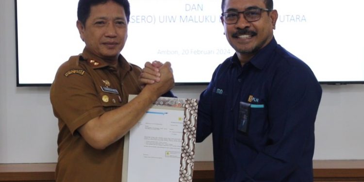 Pemprov dan PT. PLN Persero UIW MMU Laksanakan Serah Terima Dokumen Hibah BMD