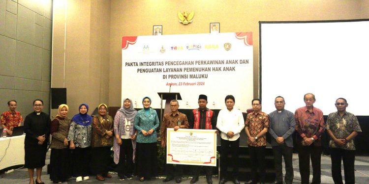 KemenP3A Gelar Penandatangan Pakta Integritas Pencegahan Perkawinan & Penguatan Layanan Pemenuhan Anak di Promal