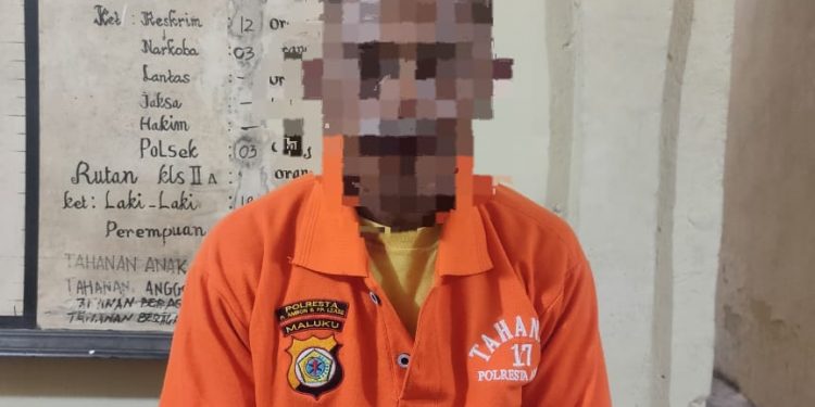 Satreskrim Polresta Pulau Ambon Tangkap Pelaku Yang Setubuhi 5 bocah