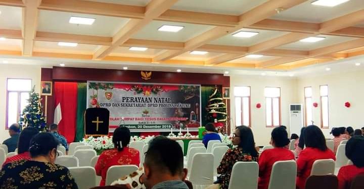 DPRD Maluku Gelar Ibadah Syukur Natal 2023