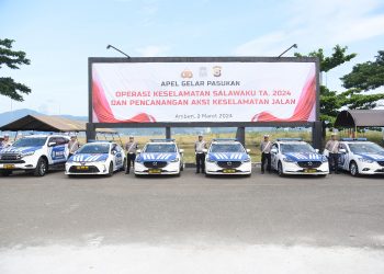 Jelang Idul Fitri, Polda Maluku Gelar Operasi Keselamatan Lalulintas Salawaku 2024