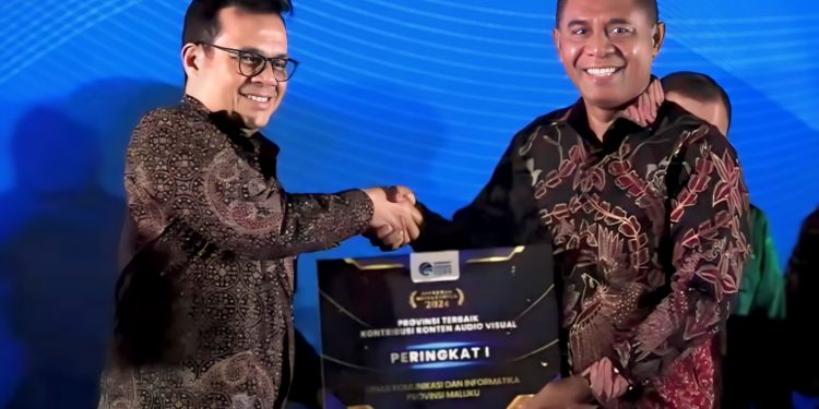 Pemprov Maluku Raih Peringkat I Kontribusi Konten Audio Video AMC 2024