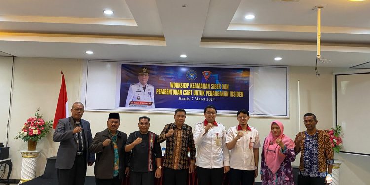 Diskominfo Ambon Gelar Workshop Keamanan Siber CSIRT