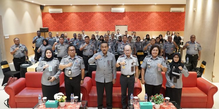 Kemenhukham Gelar Bimtek Bagi Kepala UPT Pemasyarakatan se-Maluku