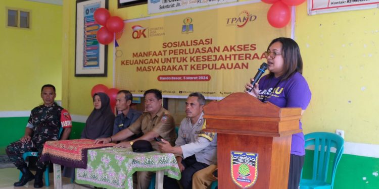 OJK Maluku Gelar Edukasi dan Business Matching di Banda Naira