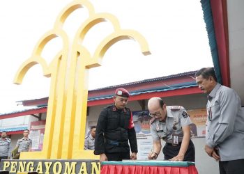 Tugu Pengayoman Rutan Kelas IIB Masohi Diresmikan, Karutan Masohi: Pengingat Raih WBK