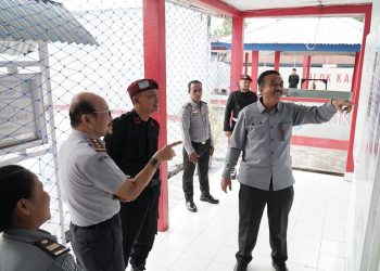 Kakanwil Kemenkumham Maluku Kunjungi Klinik Yankes Warga Binaan Rutan Masohi
