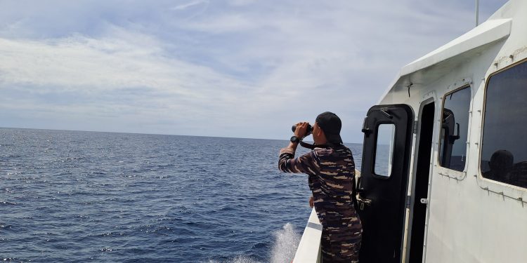 Respon Cepat, Lantamal IX Ambon Lakukan Pencarian Korban Laka Laut 