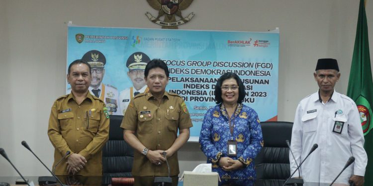 Pemprov Maluku Gelar FGD Penyusunan IDI Tahun 2023