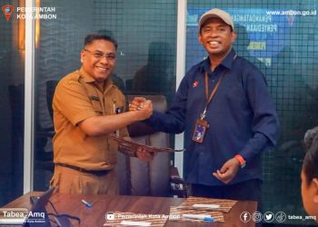 Pemkot Ambon & Telkom PKS Penyediaan Layanan Internet