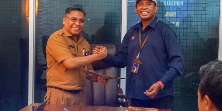 Pemkot Ambon & Telkom PKS Penyediaan Layanan Internet