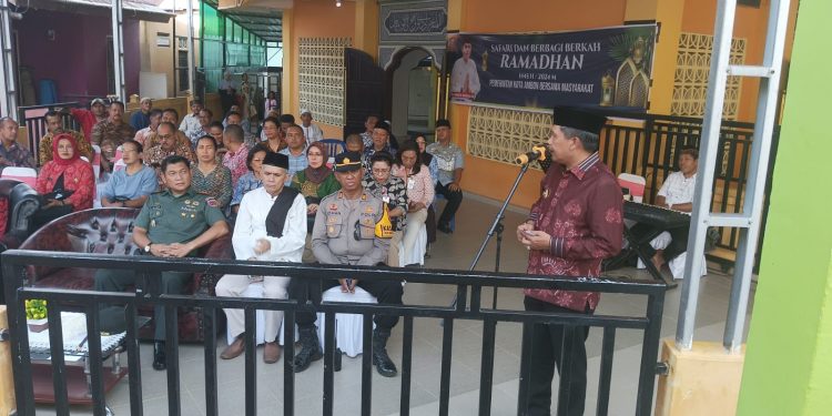 Pemkot Ambon Gelar Safari Ramadan Bersama Warga Waringin