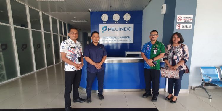 Imigrasi Kumham Maluku dan Pelindo Regional 4 Ambon Bersinergi Jaga Keamanan Pelabuhan