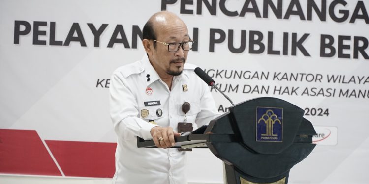 Kemenkumham Maluku Canangkan Satker P2HAM