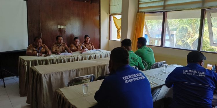 Pemkot Ambon Tangani Perselisihan Industrial PT. TPA Dengan 32 Buruh