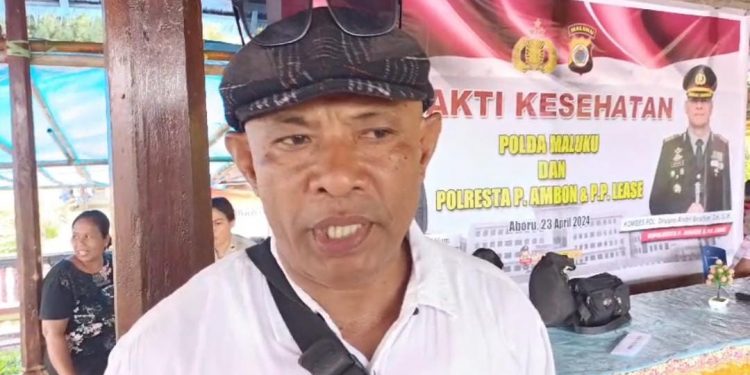 Warga Aboru Ucapkan Terimakasih Kepada Polda Maluku Telah Gelar Bakti Kesehatan 