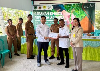 Gerakan Sinergi Reforma Agraria, PLN ULP Bula Sambut Baik Kolaborasi Bersama BPN SBT