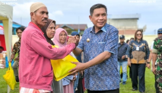 Pemkot Ambon Kembali Gelar Gerakan Pangan Murah
