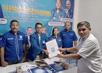 Bodewin Wattimena Daftar Bacalon Walikota di 4 Partai