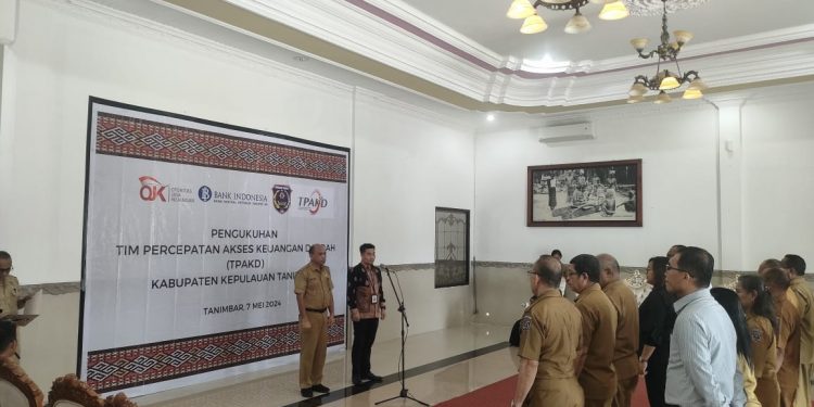 Perkuat Literasi dan Inklusi Keuangan di KKT, OJK Maluku Kukuhkan TPAKD