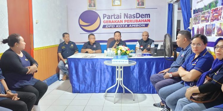 Nasdem Resmi Tutup Pendaftaran Bacalon Walikota dan Wawali Ambon, Ini 7 Kandidat Yang Mendaftar