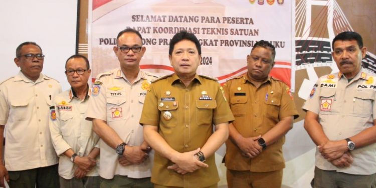 Gelar Rakor, PJ Gubernur: Satpol PP Punya Peran Strategis Sukseskan Pilkada Serentak