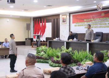 Tingkatkan Kemampuan Personel, Polda Maluku Gelar Latihan Praoperasi Pekat Salawaku 2024