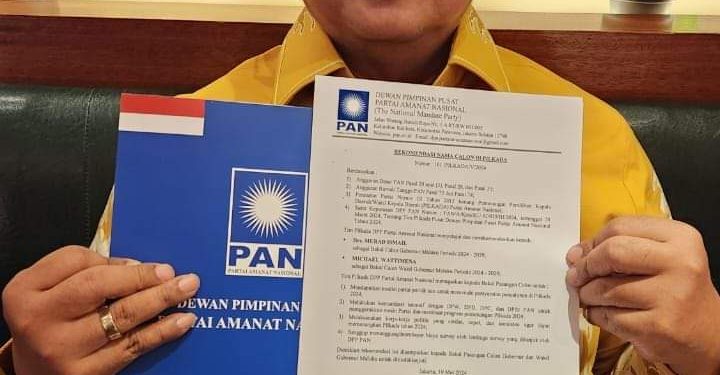 Berikan Rekomendasi, Ini 4 Tugas PAN Kepada Bapaslon Gubernur Maluku MI dan BMW