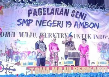 PJ Walikota Apresiasi Pagelaran Seni SMPN 19 Ambon