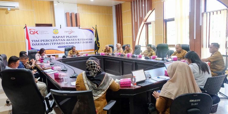 TPAKD Kabupaten Buru Gelar Rapat Pleno