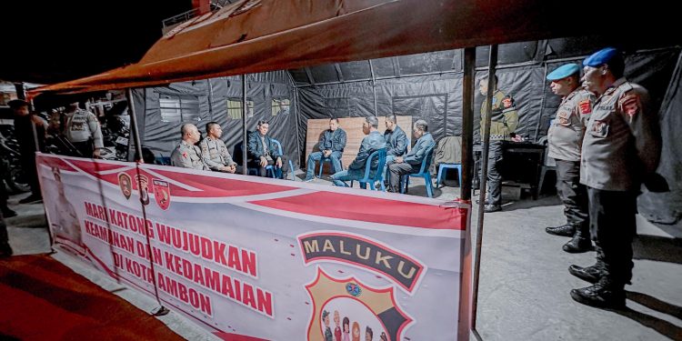 Kapolda Maluku Sidak Pos Pengamanan Arbes