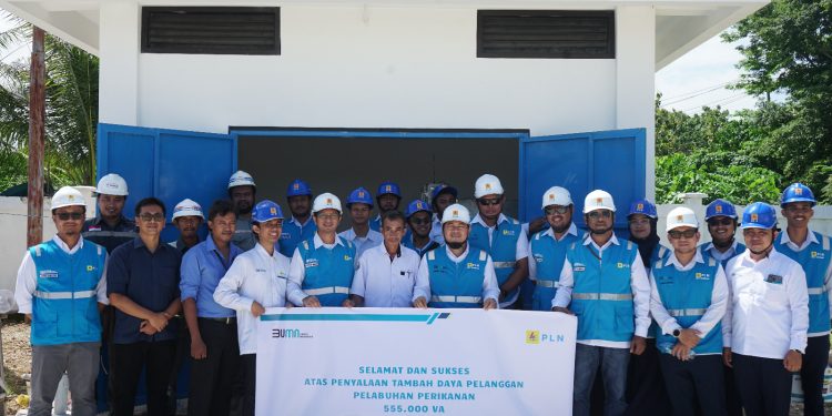 Dukung Sektor Industri, PLN UP3 Saumlaki Lakukan Tambah Daya Pelanggan PPI 555.000 VA