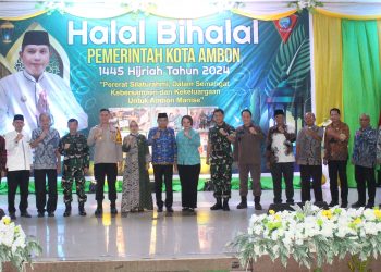Pemkot Ambon Gelar Halal Bi Halal Bersama Seluruh ASN