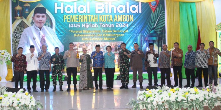 Pemkot Ambon Gelar Halal Bi Halal Bersama Seluruh ASN