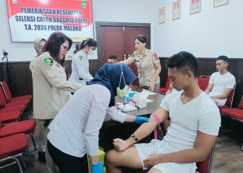 15 Catar Akpol Panda Maluku Ikut Rikes Tahap Dua, Ini Pesan Plt Kabid Humas