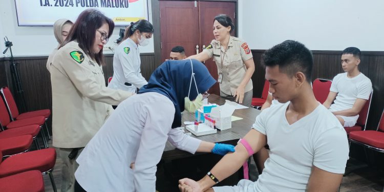 15 Catar Akpol Panda Maluku Ikut Rikes Tahap Dua, Ini Pesan Plt Kabid Humas