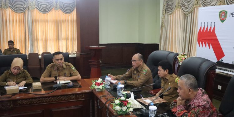 Pemprov Maluku dan KPK Gelar Pertemuan Tindak Lanjut Program TSPP Kepegawaian